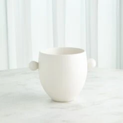 Ball Handled Ice Bucket-White -France and Son Store 72688