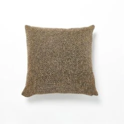 Bugle Beaded Pillow - Gold/Gunmetal -France and Son Store 73287