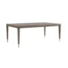 Lexington Chateau Rectangular Dining Table - Platinum