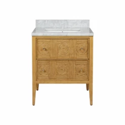 Santos 28" Sea Sand Vanity With Rectangular Undermount Sink -France and Son Store 73b29842d0d1a75069c47f9bbcb8b978dae9559d