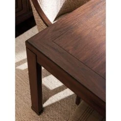 Lexington Elk Grove Rectangular Dining Table - Montecito -France and Son Store 740 877 det leg