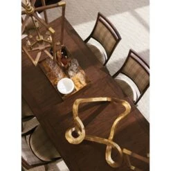 Lexington Elk Grove Rectangular Dining Table - Montecito -France and Son Store 740 877 det top v