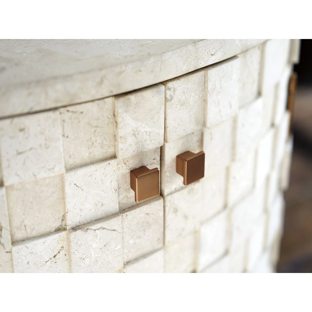 Lexington Albion Stone Oval Nightstand 6 Lexington Albion Stone Oval Nightstand - Image 4