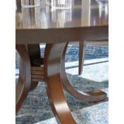 Lexington Warwick Round Dining Table -France and Son Store 743 875C base det