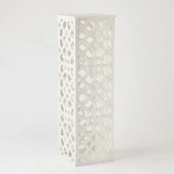 Marble Fret Pedestal