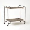 Blade Bar Cart-Bronze