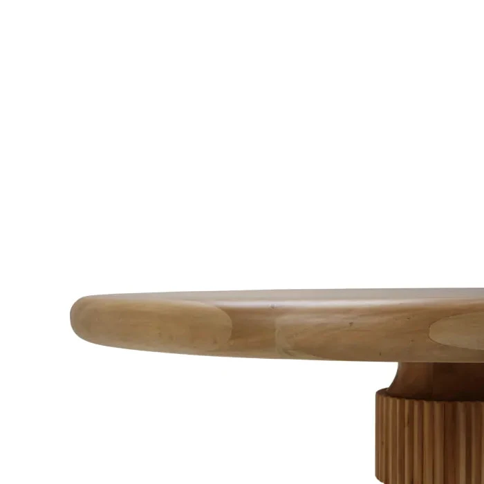 Bilbao Round Dining Table 60" In Fruitwood 7 Bilbao Round Dining Table 60" In Fruitwood - Image 5