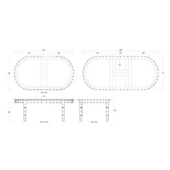 Grosvenor Butterfly Oval Extension Dining Table 80- 102" In Fruitwood -France and Son Store 76750 ld 033c5572 9e94 482a 9126 611cd098abbc