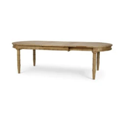 Grosvenor Butterfly Oval Extension Dining Table 80- 102" In Fruitwood -France and Son Store 76750frw 1 183393e5 79ff 4bcf 8e79 821706023eed