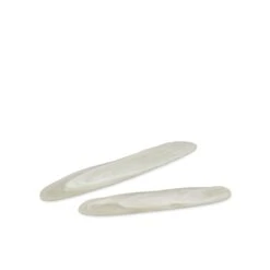 Milky White Tray Set Of 2