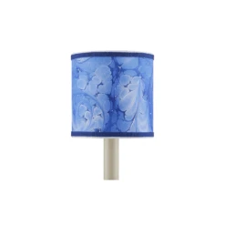 Marble Blue Paper Drum Chandelier Shade -France and Son Store 7fa1228dfb0e68a14f3a9fac5c7a80d336effcd2