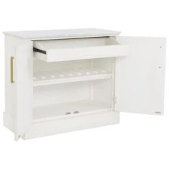 Camille Mobile Bar Cabinet -France and Son Store 8019 48 open