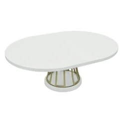 East Camden Dining Table - Pearl - Poplar Solids -France and Son Store 8098 44 topwithleaf 76521389051460d0c83aafd0cb19a11f4e56c24d 1