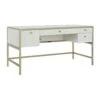 East Camden Writing Desk - Pearl - Metal, Poplar Solids -France and Son Store 8098 AD b7d88a4d3e66315e6d901d13cf3637de73a94300 1