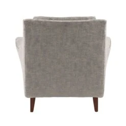 Triton Lounge Chair Oyster Jacquard Dark Walnut -France and Son Store 8124.d3 933d4b2e 5367 406d a516 31241c198586