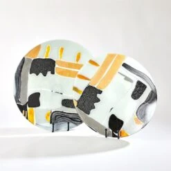 Cashmere Glass Charger