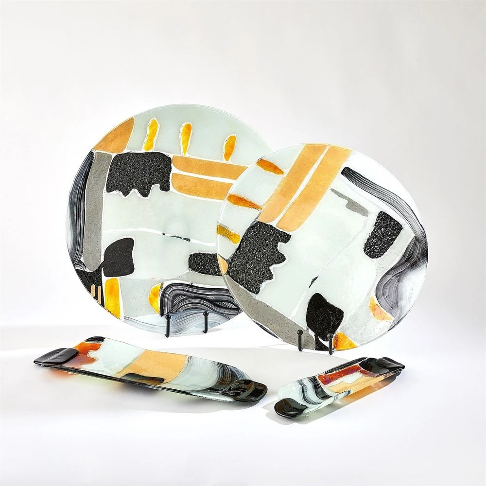 Cashmere Glass Charger-Sm 3 Cashmere Glass Charger-Sm