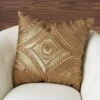 Roman Beaded Pillow-Gold 2 Roman Beaded Pillow-Gold -France and Son Store 81644