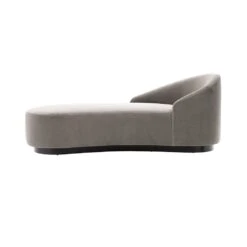 Carver Chaise Sharkskin Velvet Grey Ash Right Arm - Gray -France and Son Store 8167.d3 1 c75c8cb4 3383 44e5 aafa b787416b6bf8