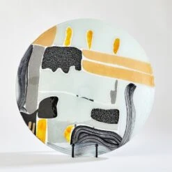 Cashmere Glass Charger-Sm 31 Cashmere Glass Charger-Sm -France and Son Store 82165 af88af76 e818 4644 938e 95d1063ba67a