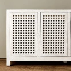 Driftwood Lattice Credenza -France and Son Store 83459