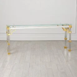 Tri-Column Console Table -France and Son Store 83491