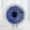Striped Charger-Cobalt -France and Son Store 83774