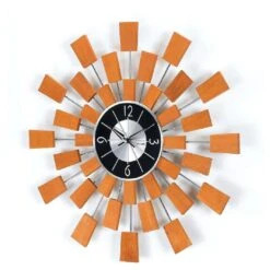 Mid Century Pixel Clock