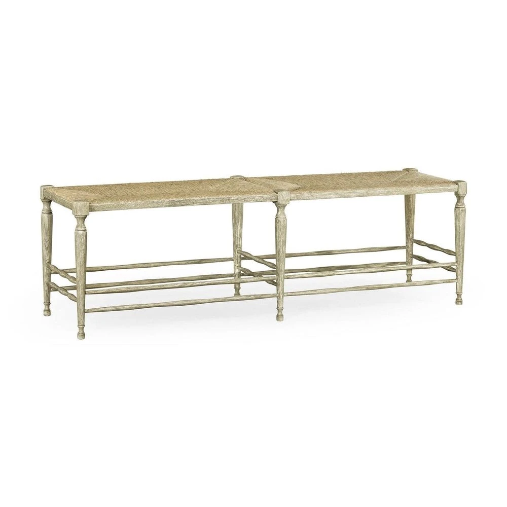 Bodiam Grey Oak Bench 3 Bodiam Grey Oak Bench