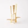 Triune Candleholder - Gold Leaf