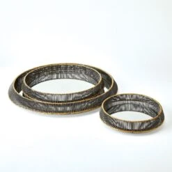 Whipped Wire Tray/Mirror-Sm