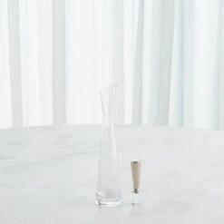 Slant Decanter-Platinum-Med 17 Slant Decanter-Platinum-Med -France and Son Store 88512