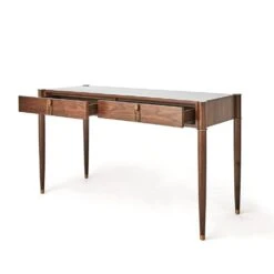 Triple Curve Desk - Walnut -France and Son Store 88721 b26739de 7313 440d b23e 6f36bf41d797