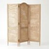 Josephine Screen-Bleached Oak -France and Son Store 88906