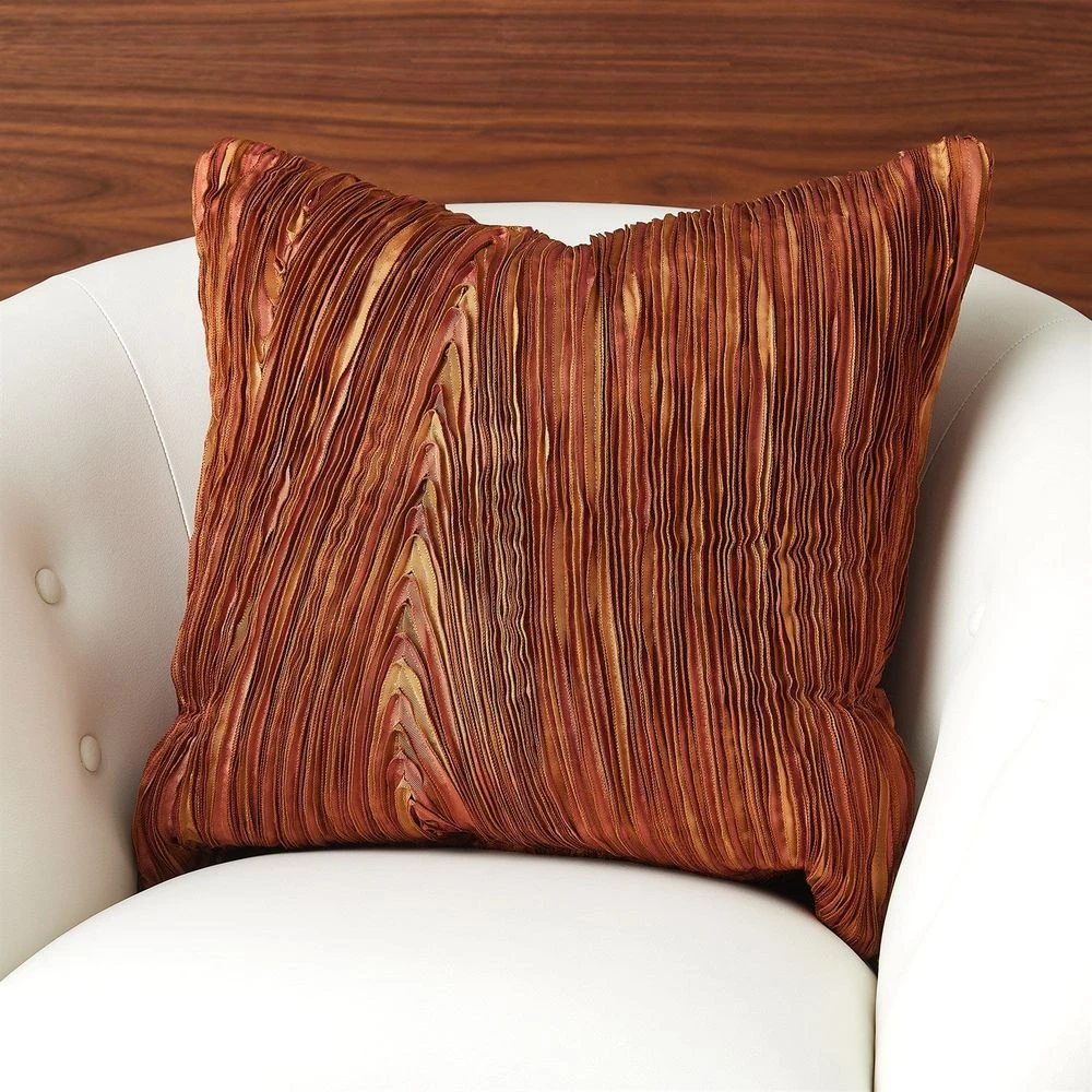 Ribbon Pillow-Rust 5 Ribbon Pillow-Rust - Image 3