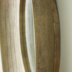 Saturn Mirror-Antique Gold-Lg -France and Son Store 89277 f8324f1a 22b7 4e05 8091 a169196bf619