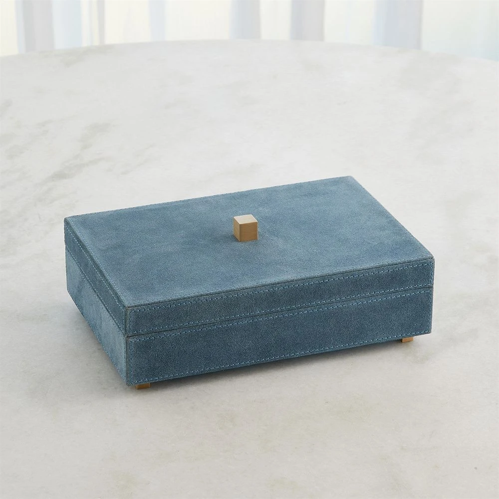 Posh Tray-Dusty Blue Suede-Sm 7 Posh Tray-Dusty Blue Suede-Sm - Image 5