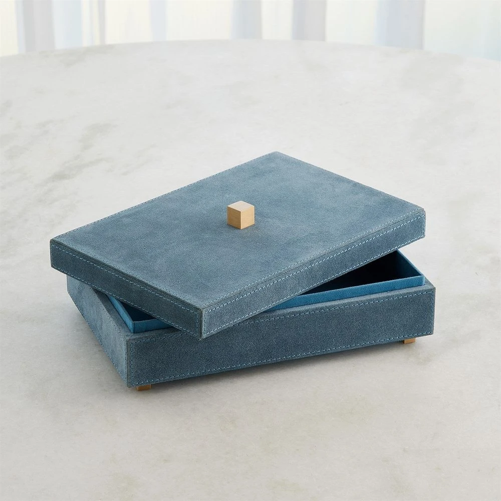 Posh Tray-Dusty Blue Suede-Sm 8 Posh Tray-Dusty Blue Suede-Sm - Image 6