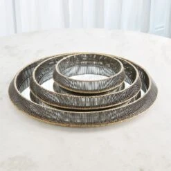 Whipped Wire Tray/Mirror-Sm -France and Son Store 90300 18f6378e 453a 4e4c 9ad9 4ba0a37e9f78