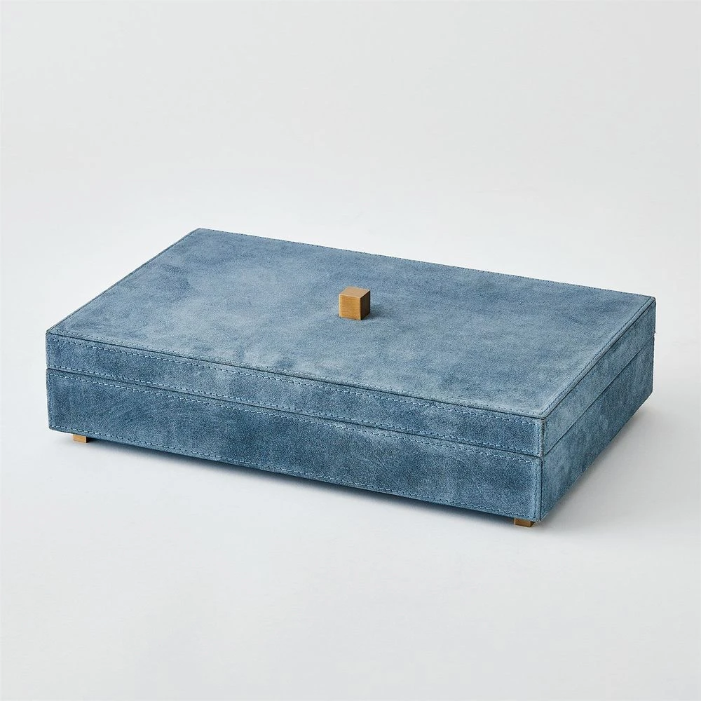 Posh Tray-Dusty Blue Suede-Sm 14 Posh Tray-Dusty Blue Suede-Sm - Image 12