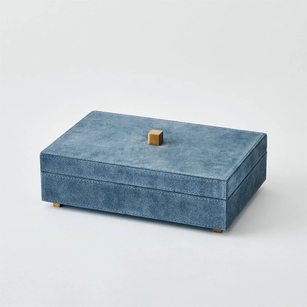 Posh Tray-Dusty Blue Suede-Sm 15 Posh Tray-Dusty Blue Suede-Sm - Image 13
