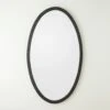 Oval Mirror-Forged Iron -France and Son Store 91176