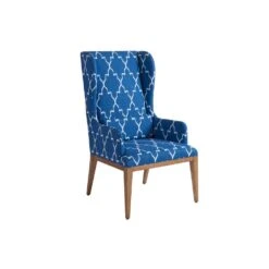 Seacliff Upholstered Host Wing Chair - Sandstone