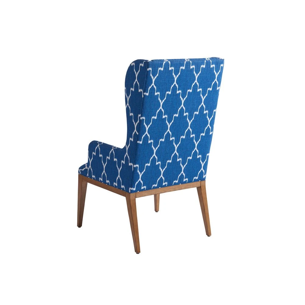 Seacliff Upholstered Host Wing Chair - Sandstone 4 Seacliff Upholstered Host Wing Chair - Sandstone - Image 2
