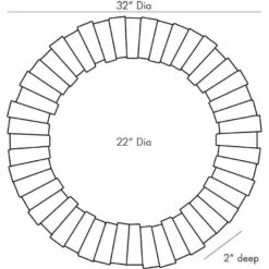 Finley Mirror -France and Son Store 9630.l1