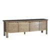 Lumina Media Console - Gray -France and Son Store 9726 1 AP Silo R2