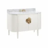 Briallen 48" White Vanity With Oval Undermount Sink -France and Son Store 9726a0b1817fb64d89143272179011e1b16f30b2