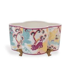 Canton Quatrefoil Planter