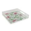Geranium Trellis Lucite Tray 1 Geranium Trellis Lucite Tray -France and Son Store ACGS 312 01b