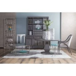 Appellation Round Dining Table - Gray -France and Son Store AD APPELLATIONMIX 2020 1 LANDCAPE d8f677f8 66a9 4101 b877 d63e94d7a81f